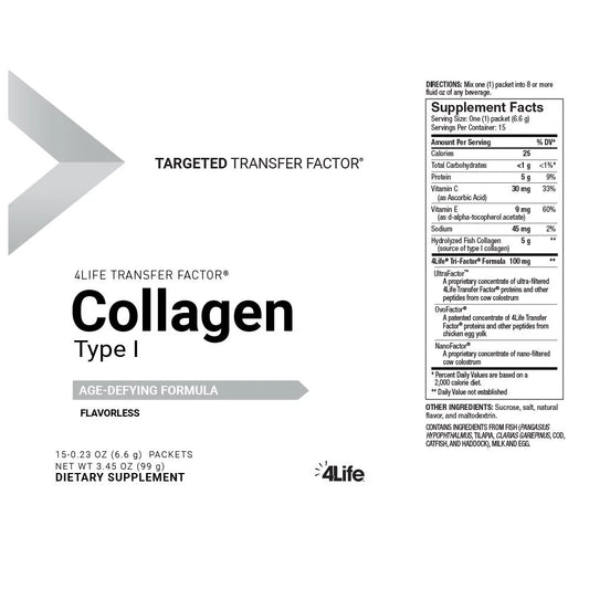 4Life Transfer Factor Colágeno Tipo I